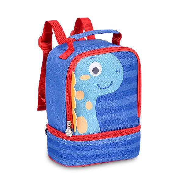 Imagem de Kit Mochila Pets Infantil Feminina Carrinho Animais Rodinha