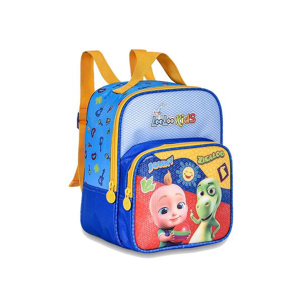 Imagem de Kit Mochila Rodinha Estojo Lancheira Infantil Escolar Loo Loo Kids Bebê Dinossauro Youtuber Criança