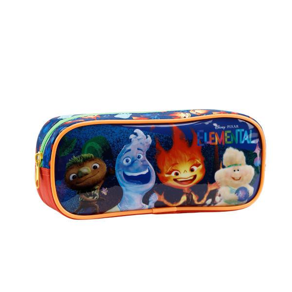 Imagem de Kit Mochila Rodinha Lancheira e Estojo Elemental Pixar Filme