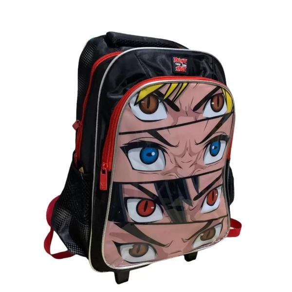 Imagem de Kit Mochila Rodinha Lancheira Estojo Infantil Naruto Yepp