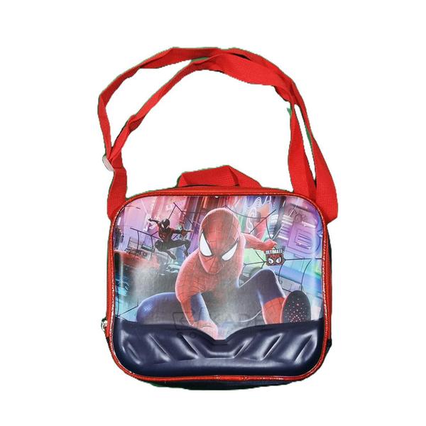 Imagem de Kit Mochila Rodinhas Estojo Lancheira Escolar 3 Pc Spider