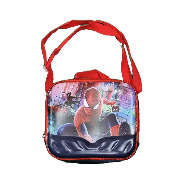 Imagem de Kit Mochila Rodinhas Lancheira Escolar Meninos - Spider