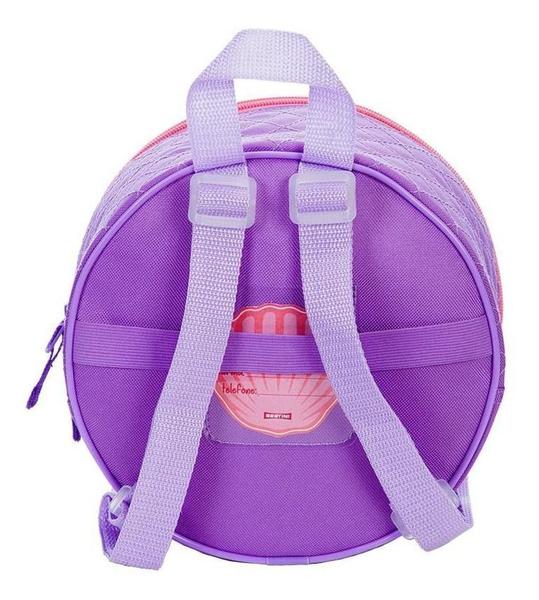 Kit Mochila Rodinhas Lancheira Térmica Infantil Escolar Menina Plus Pequena Sereia Sestini Imagem de Kit Mochila Rodinhas Lancheira Térmica Infantil Escolar Menina Plus Pequena Sereia Sestini