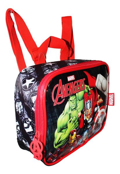 Imagem de Kit Mochila Vingadores Filme Meninos Escolar Rodinhas Origin