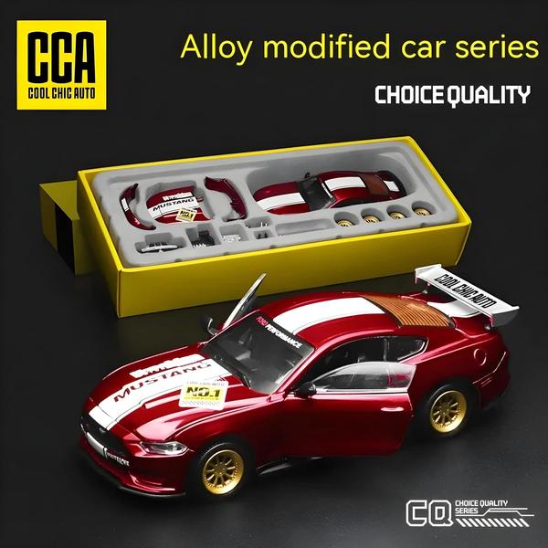 Imagem de Kit Modelo de Carro Ford Mustang em Liga Metálica - Escala 1:43 - Colecionável