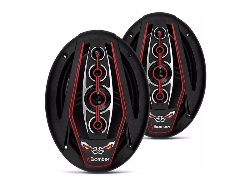 Kit Módulo Taramps Ts400x4 + Par Bomber Bicho Papão 6x9 350w Rms