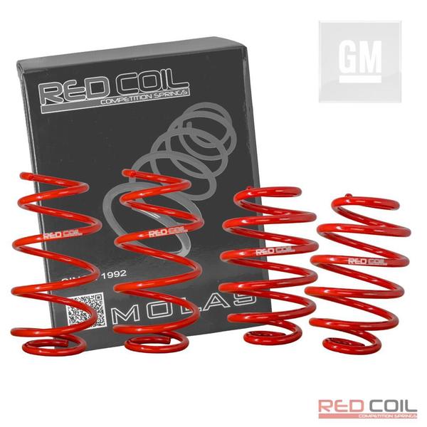 Imagem de Kit Mola Esportiva Red Coil Gm Corsa Novo G2 2002 Até 2012