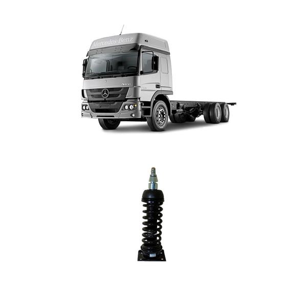 Imagem de Kit Mola Traseiro Atego Sem Bucha 9583170303 Mercedes Atego