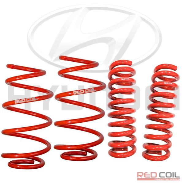 Imagem de Kit Molas Esportivas Red Coil Hyundai Hb 20 Hatch Rc 014