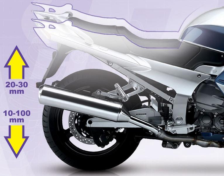 Kit molas Rebaixamento D+T Hyperpro Suzuki GSR 750 2011- Imagem de Kit molas Rebaixamento D+T Hyperpro Suzuki GSR 750 2011-