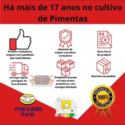 Kit Molho De Pimenta Bhut Jolokia Natural + Ardida Do Mundo - VICIADO EM PIMENTAS Imagem de Kit Molho De Pimenta Bhut Jolokia Natural + Ardida Do Mundo
