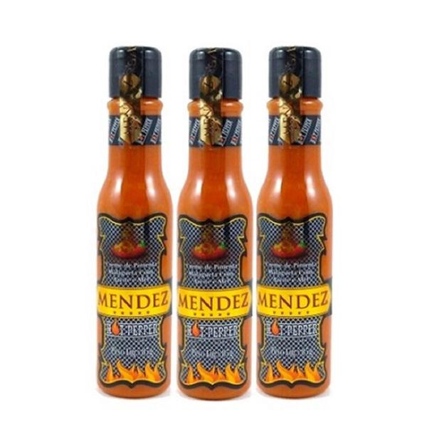 Kit Molho de Pimenta Mendez 85g 03 Hot Pepper Malagueta Mel Imagem de Kit Molho de Pimenta Mendez 85g 03 Hot Pepper Malagueta Mel