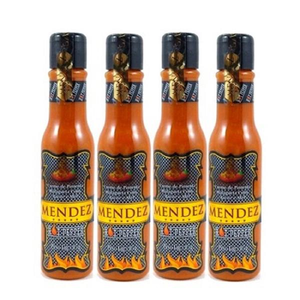 Kit Molho de Pimenta Mendez 85g 04 Hot Pepper Malagueta Mel Imagem de Kit Molho de Pimenta Mendez 85g 04 Hot Pepper Malagueta Mel