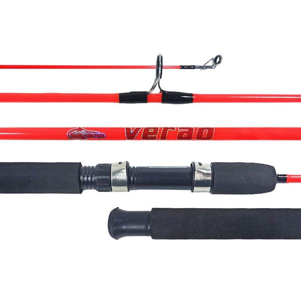 Imagem de Kit Molinete com Linha + Vara 1,35m Pesca Leve Ultra Light Peixes Até 5Kg