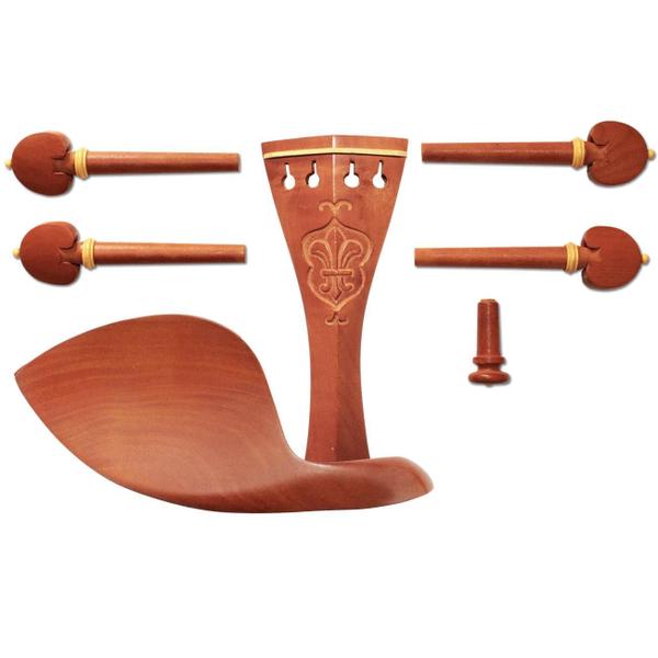 Kit Montagem Box Wood Violino 4/4 Queixeira Estandarte Cravelhas - Orquezz Imagem de Kit Montagem Box Wood Violino 4/4 Queixeira Estandarte Cravelhas