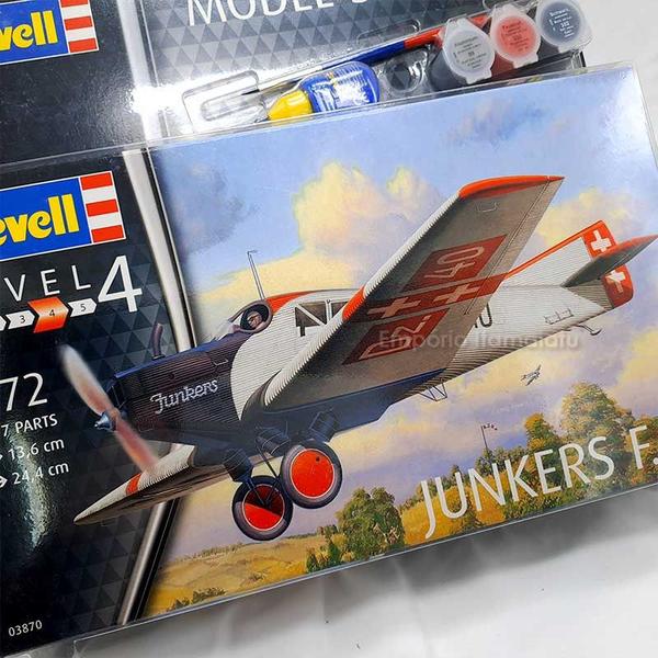 Imagem de Kit Montar Junkers F.13 - Model Set - 1:72 - Revell