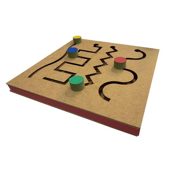 Kit Montessori - Painel Psicomotor e Prancha de Seleção - Tralalá Imagem de Kit Montessori - Painel Psicomotor e Prancha de Seleção