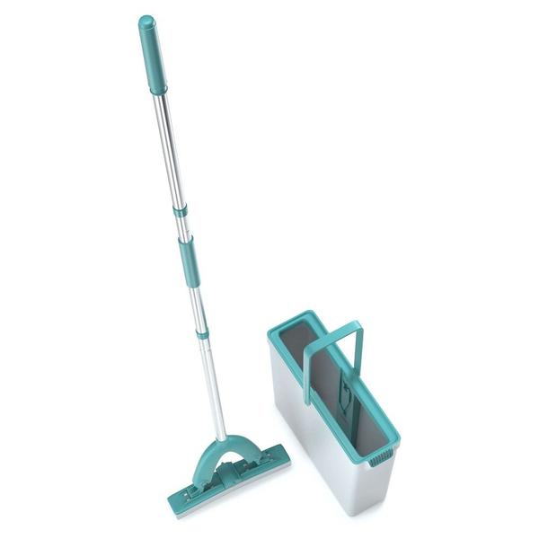 Imagem de Kit Mop Flex Limpa Lava e Seca Rodo Balde Flash Limp MOP7092  +  1 Refil RMOP7092