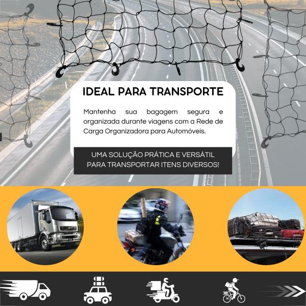 Kit Motoqueiro Moto Rede Aranha Extensor Elástico Corda Gancho Transporte Carga Carro Viagem Caminhão Caminhonete Bagagem Motoboy 1 metro Resistente - MAGNO ORIGINAL REBECHI BIKES Imagem de Kit Motoqueiro Moto Rede Aranha Extensor Elástico Corda Gancho Transporte Carga Carro Viagem Caminhão Caminhonete Bagagem Motoboy 1 metro Resistente