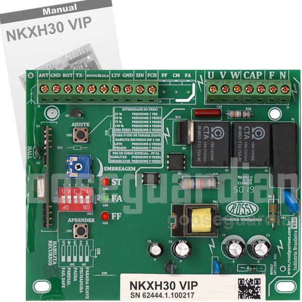 Kit Motor Alta Rotação Rossi DZ4 VIP 5m Crem 2 Control Portão 700Kg Imagem de Kit Motor Alta Rotação Rossi DZ4 VIP 5m Crem 2 Control Portão 700Kg