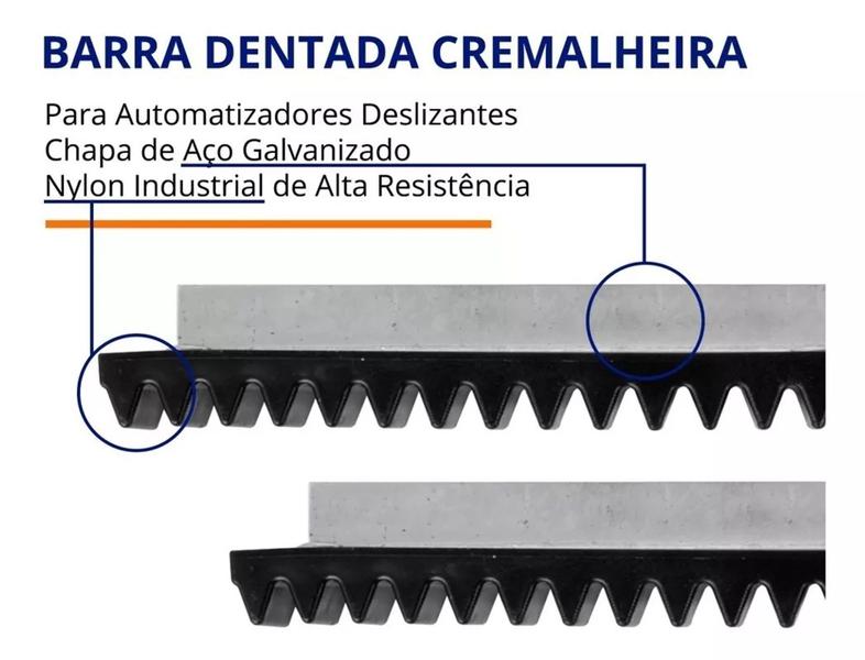 Imagem de Kit Motor Deslizante Speed Turbo Light Pro 1/5 Agl 300Kg 3 metros cremalheira  4106