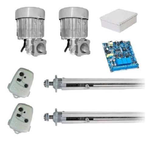 Imagem de Kit Motor P/ Portão Pivotante Duplo  Gatter  1/4 Cv Peccinin