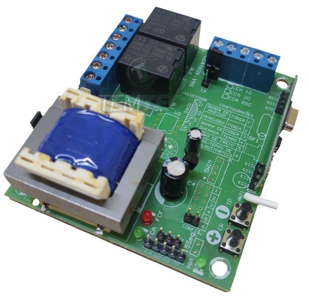 KIT MOTOR PORTÃO DE CORRER RCG PL 300Kg 1/5CV 127V ou 220V + 2 CONTR. SEM CREMALHEIRAS Imagem de KIT MOTOR PORTÃO DE CORRER RCG PL 300Kg 1/5CV 127V ou 220V + 2 CONTR. SEM CREMALHEIRAS