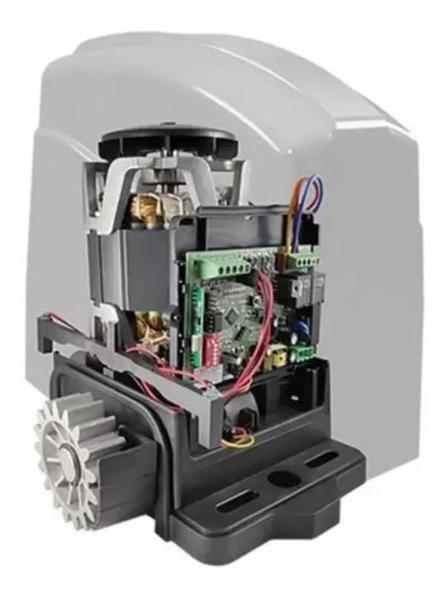 Imagem de Kit Motor Portão Deslizante Agl Trino 500 Speed 1/2hp 3 metro cremalheira 2 controle