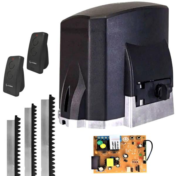 Kit Motor Portao Deslizante Kdz Fit 1/4 220v 5 mt Crem Garen Imagem de Kit Motor Portao Deslizante Kdz Fit 1/4 220v 5 mt Crem Garen