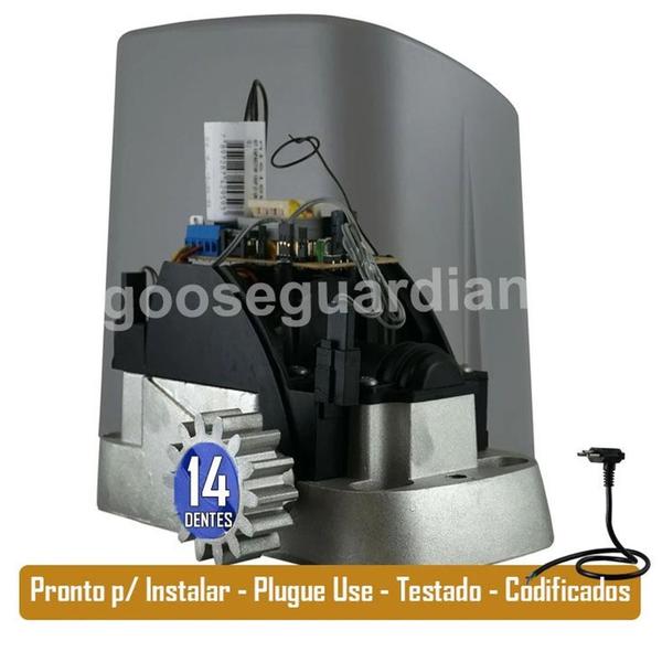Kit Motor Portão Dz Rio 350 Turbo Jetflex Facility PPA 1/4hp Rápido C/ 3m Crem Imagem de Kit Motor Portão Dz Rio 350 Turbo Jetflex Facility PPA 1/4hp Rápido C/ 3m Crem