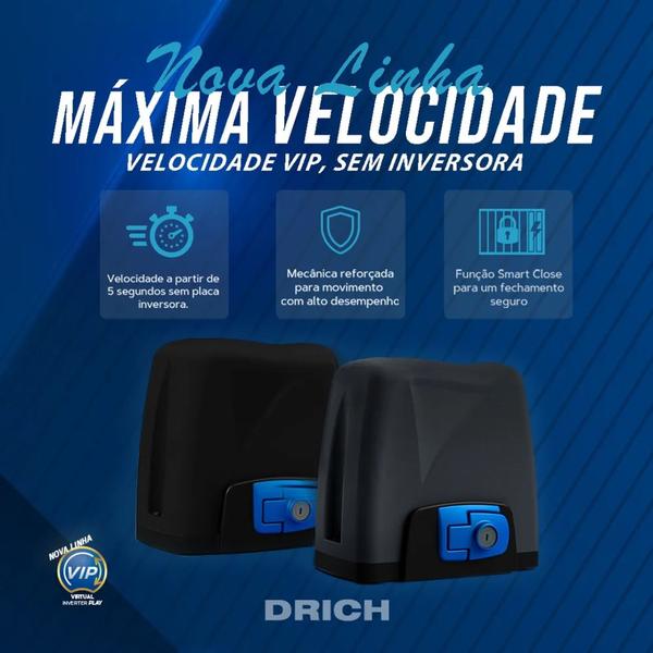 Kit Motor Portão Elétrico Automatico Atto Vip Rápido Rossi 220v Imagem de Kit Motor Portão Elétrico Automatico Atto Vip Rápido Rossi 220v