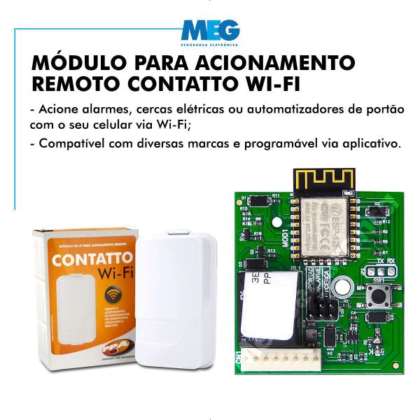 Imagem de Kit Motor Portão Eletrônico Wifi Deslizante Ppa 1/4 Rápido