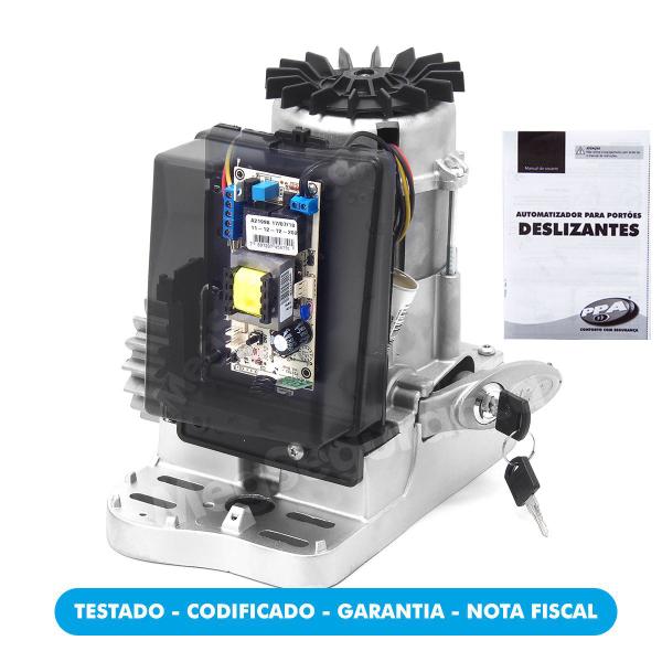 Imagem de Kit Motor Portão Ppa Dz Rio 1/2 3,5m Rápido Deslizante 700kg