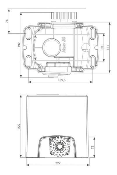Kit Motor Portão Residencial Dz Nano Nitro 36 3seg 650kg Bivolt Rossi Imagem de Kit Motor Portão Residencial Dz Nano Nitro 36 3seg 650kg Bivolt Rossi