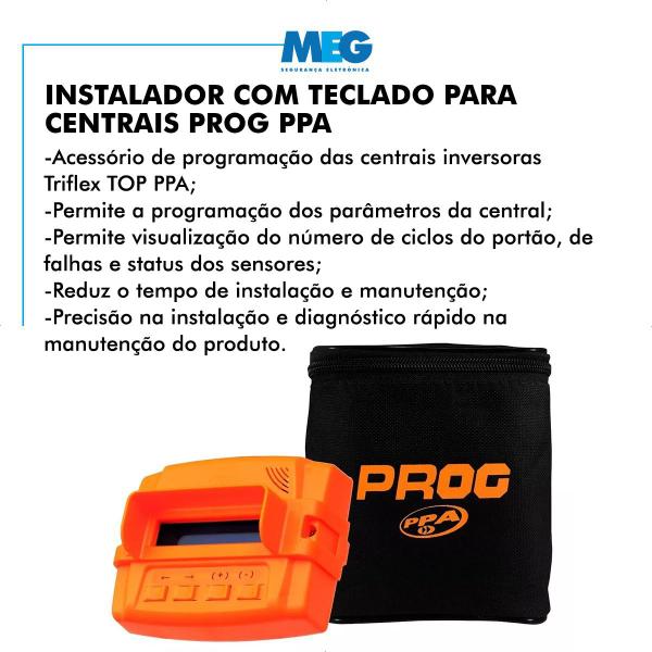 Imagem de Kit Motor Ppa Deslizante 350kg 4 Contr Rápido 3,5mt T/ Prog