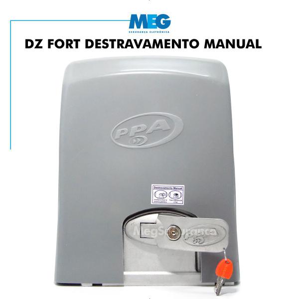 Imagem de Kit Motor Ppa Dz Fort 3/4 Portão Deslizante Industrial Rápida