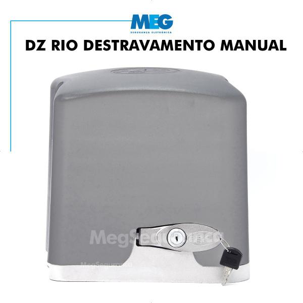 Kit Motor Ppa Dz Rio 1/2 Cv 4,5m Crem 3 Control Portão 800kg Imagem de Kit Motor Ppa Dz Rio 1/2 Cv 4,5m Crem 3 Control Portão 800kg