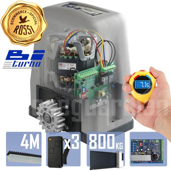 Imagem de Kit Motor Rossi Dz4 Biturbo 4m Crem 3 Control 800kg Ultra Rápido