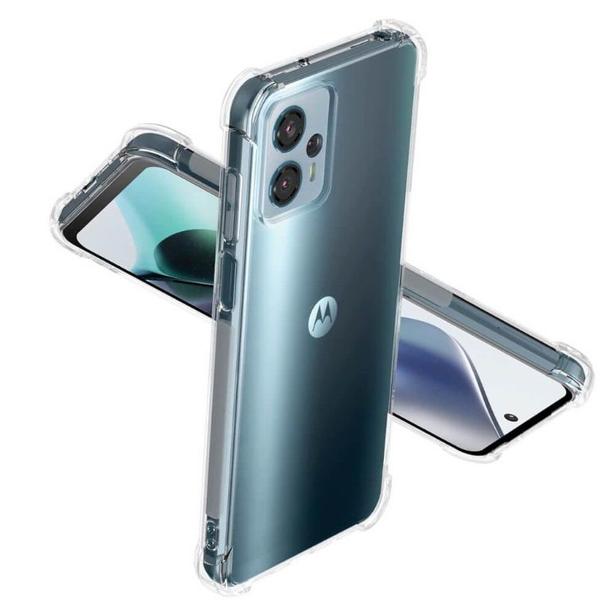 Imagem de Kit Motorola Moto G84 + Capa Anti Impacto + Pelicula vidro temperado 3D Capa Anti Shock