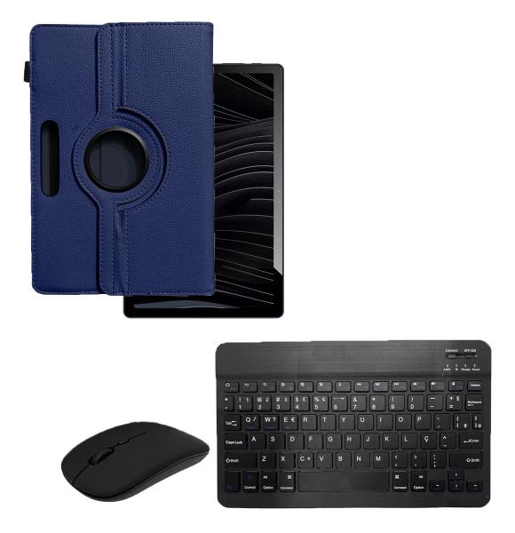 Imagem de Kit Mouse E Teclado+ Capa Compatível Com Tablet Vaio Tl10