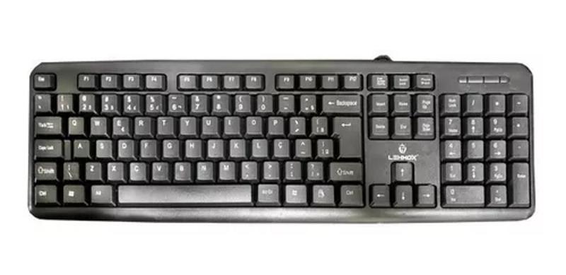 Imagem de Kit Mouse E Teclado Com Fio Usb Lehmox Ajustável LEY-214