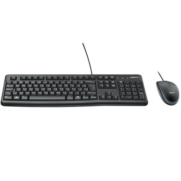 Imagem de Kit Mouse e Teclado Logitech MK120