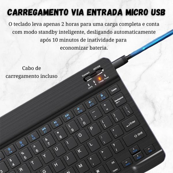 Imagem de Kit Mouse E Teclado Magnético Bluetooth Para Xiaomi Poco Pad