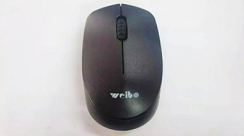 Imagem de Kit Mouse E Teclado Sem Fio Weibo Wb-8012 Wireless 2.4ghz - Wh Weibo