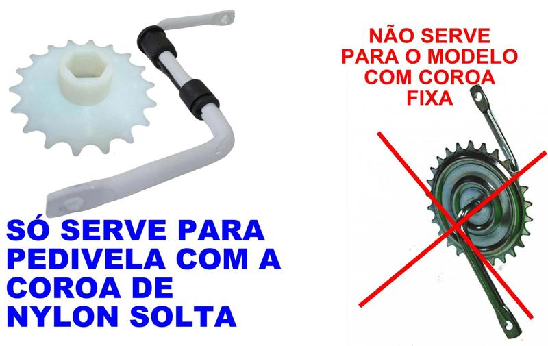 Imagem de Kit Movimento Central Catraca Para Bicicletas Aro 12 Nathor