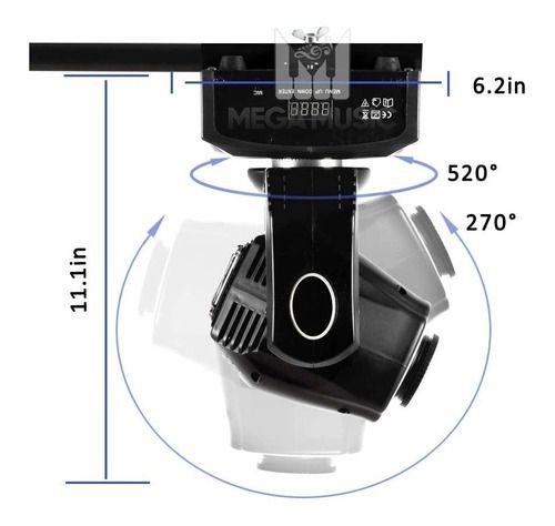 Imagem de Kit moving 2 moving s601 sany + 2 parleds 54 triled + mesa dmx