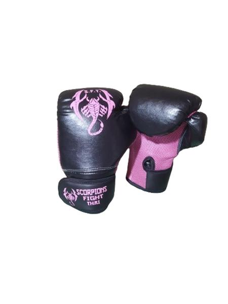 Imagem de Kit Muay Thai Boxe Kickboxing Luva, band. bolsa,bucal