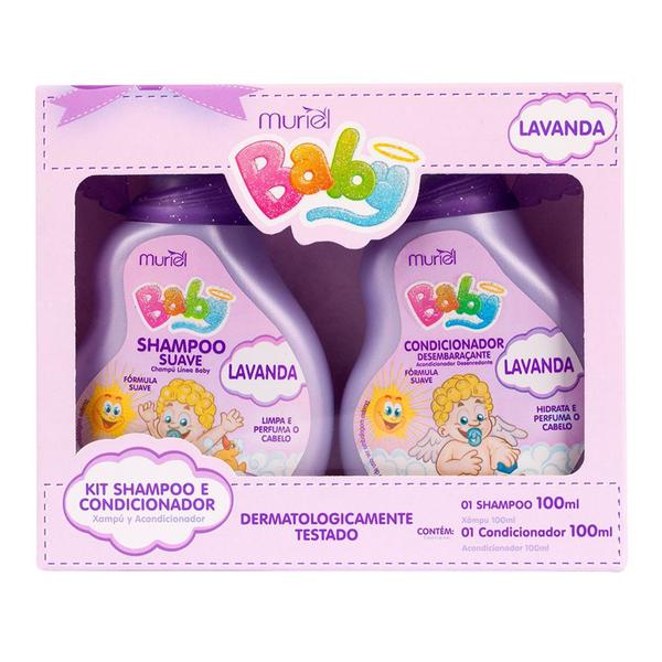 Imagem de Kit Muriel Baby Shampoo e Condicionador Camomila 100 ml