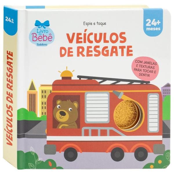 Imagem de Kit Na Ponta dos Dedos Animais de Estimação + Espie e Toque: Veículos de Resgate SBN Crianças Filhos Infantil Desenho