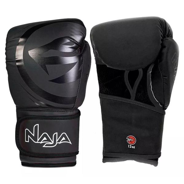 Imagem de Kit Naja Luva Boxe Bandagem Protetor Bucal Kit Completo